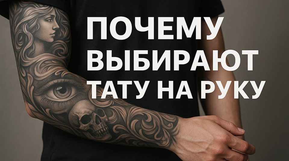 Почему выбирают тату на руку